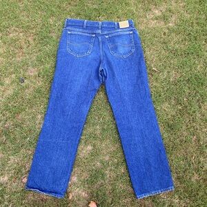 Vintage 90s Lee Jeans | Size 18W-20W | 38” Waist x 32” Inseam | Long Mom Jeans